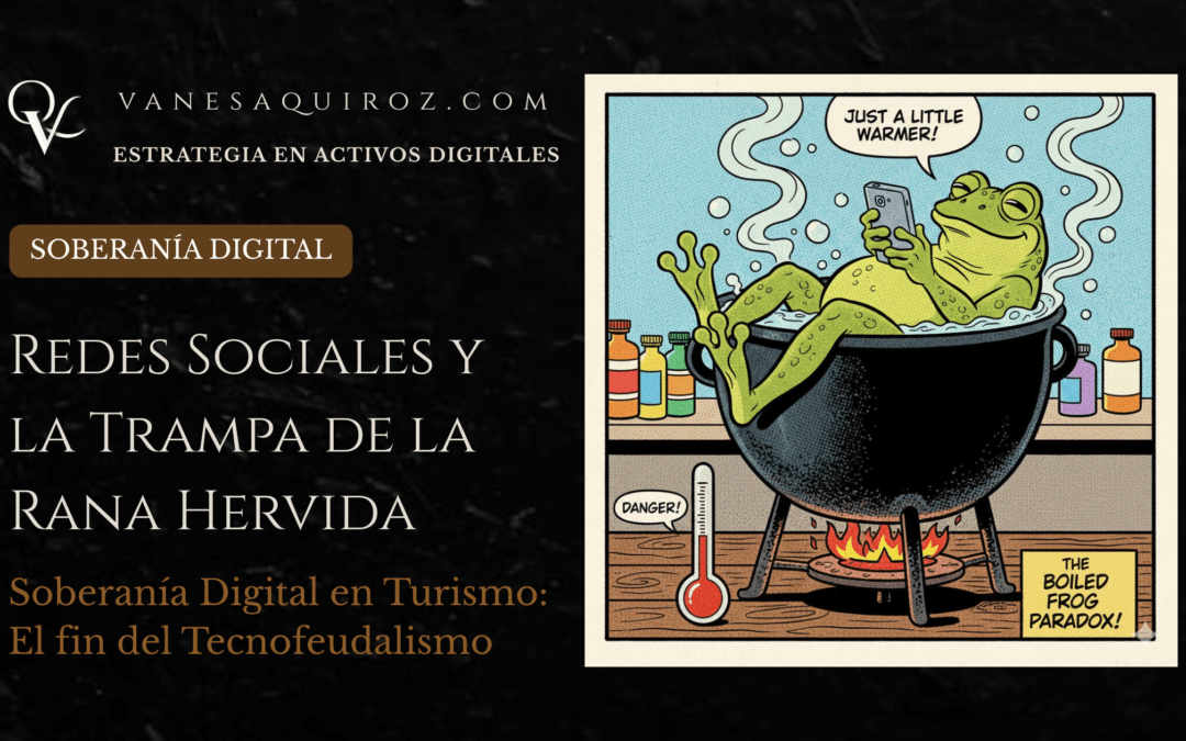 La Trampa de la Rana Hervida estilo historieta